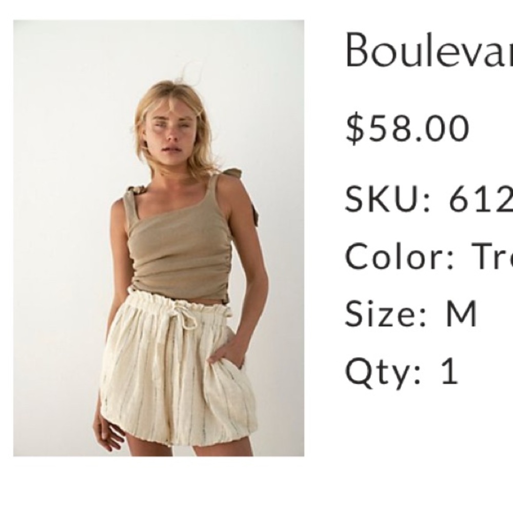 nwot | fp boulavard tank m
